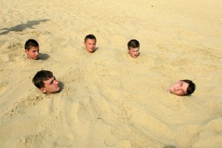 Лечение горячим песком