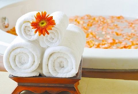 Теплая ванна перед сном