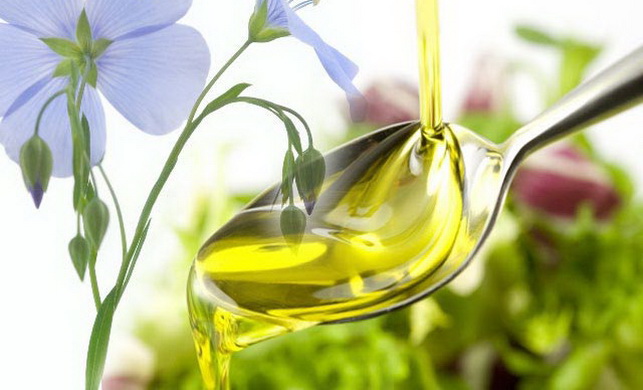 Льняное пищевое масло