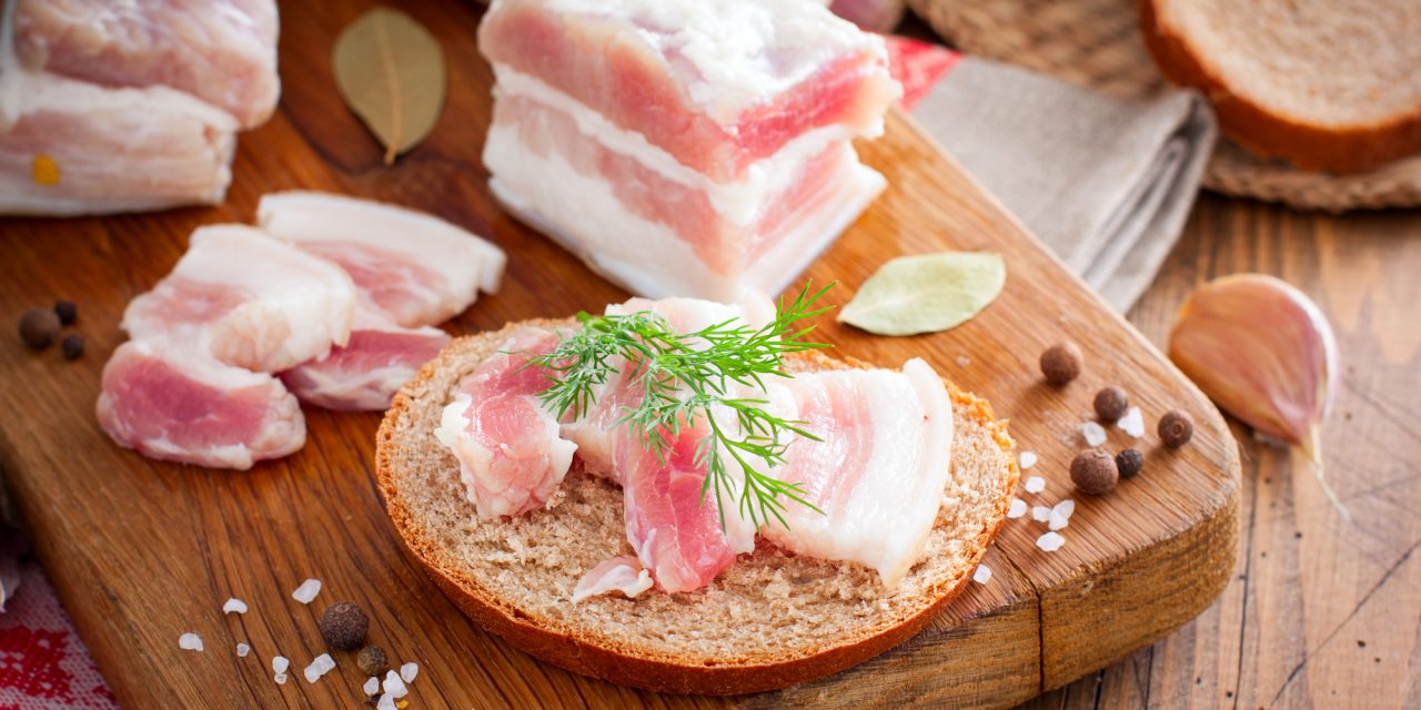 Полезное свиное сало Полезное сало