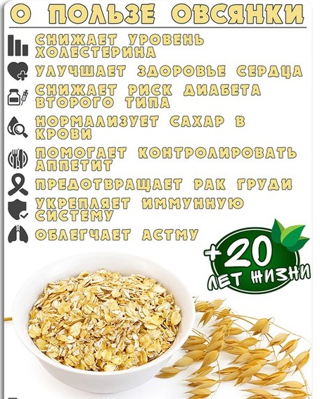 Польза овсянки Польза овсянки