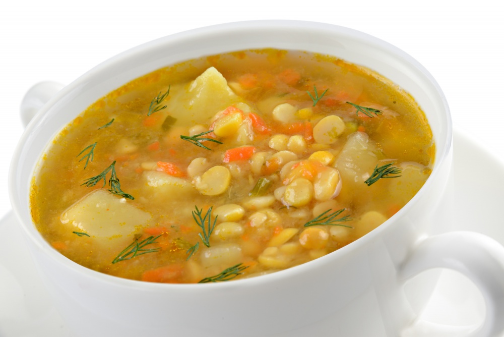 Постный гороховый суп Постное блюдо