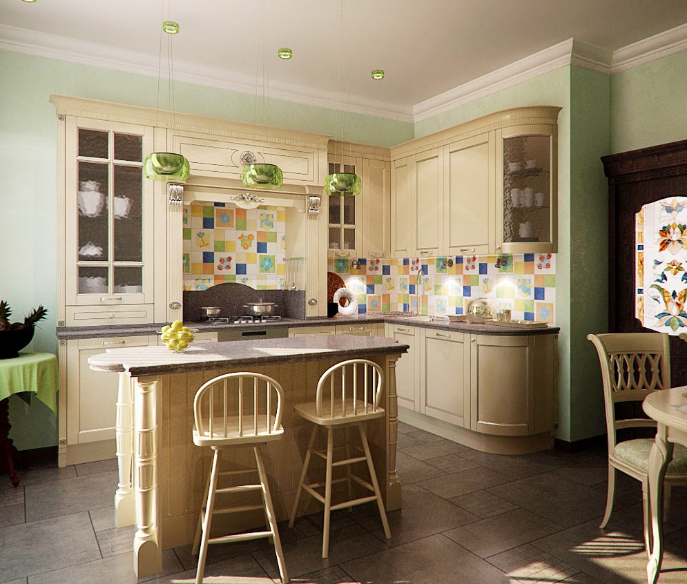 Интерьер кухни по фэн-шуй Правильная кухня