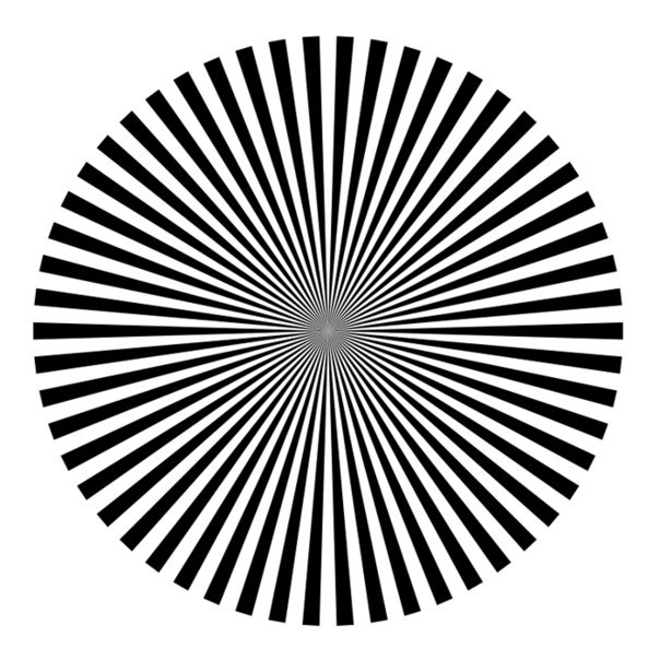 Звезда Сименса Проверка зрения