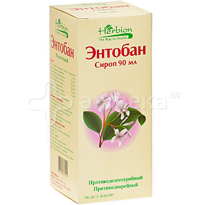 Энтобан сироп (инструкция, детям, отзывы)