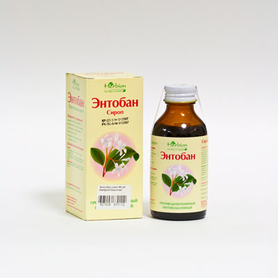 Энтобан сироп (инструкция, детям, отзывы)