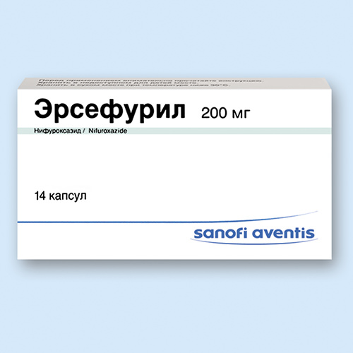 Эрсефурил: инструкция по применению, цена