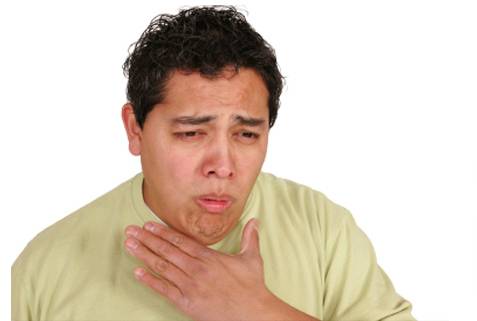 Кашель может вызывать рвотный рефлекс Кашель может вызывать рвотный рефлекс