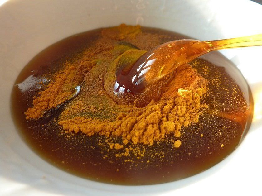 Куркума с медом от кашля Куркума с медом от кашля