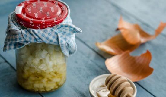 Сок лука с медом Сок лука с медом